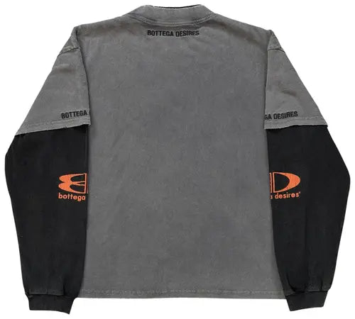 Bottega Desires Nights In New York Layered Graphic Tee