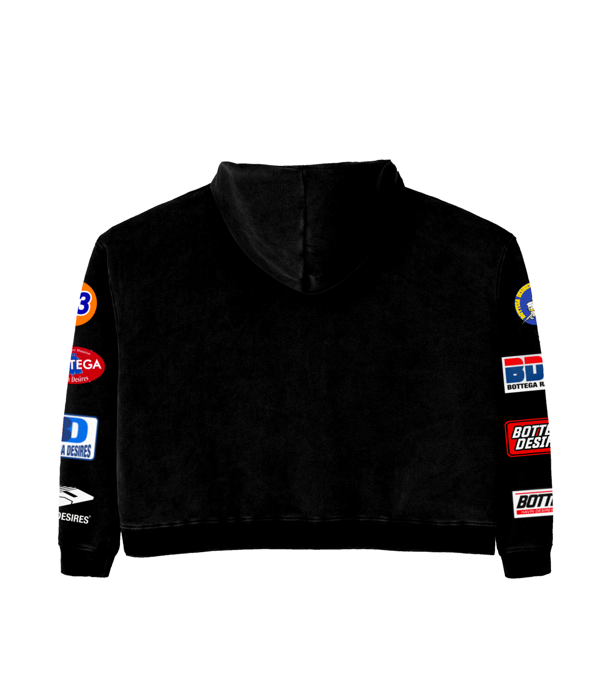 BOTTEGA DESIRES BDR PATCHES JACKET (BLACK)