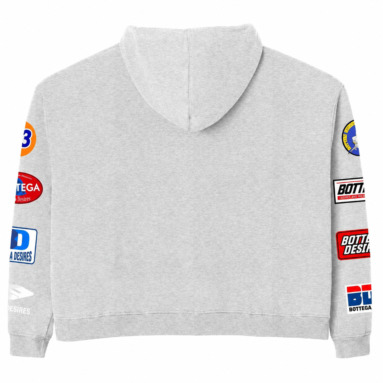 BOTTEGA DESIRES PATCHES JACKET (GRAY)