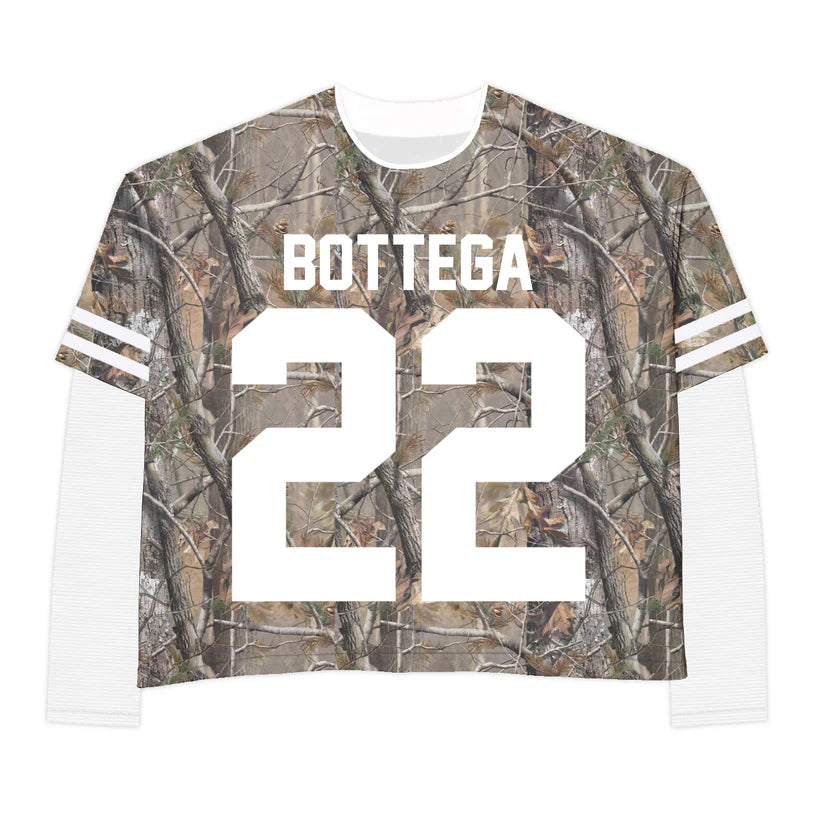 Bottega Desires Camo Long Sleeve T-shirt