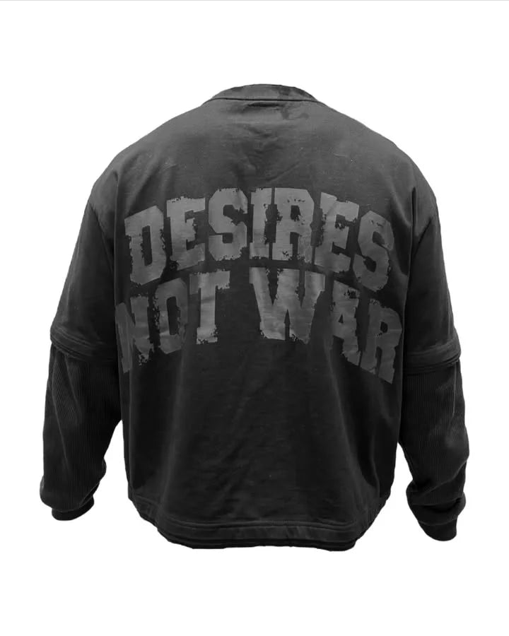 Bottega Desires Black War Long Sleeve