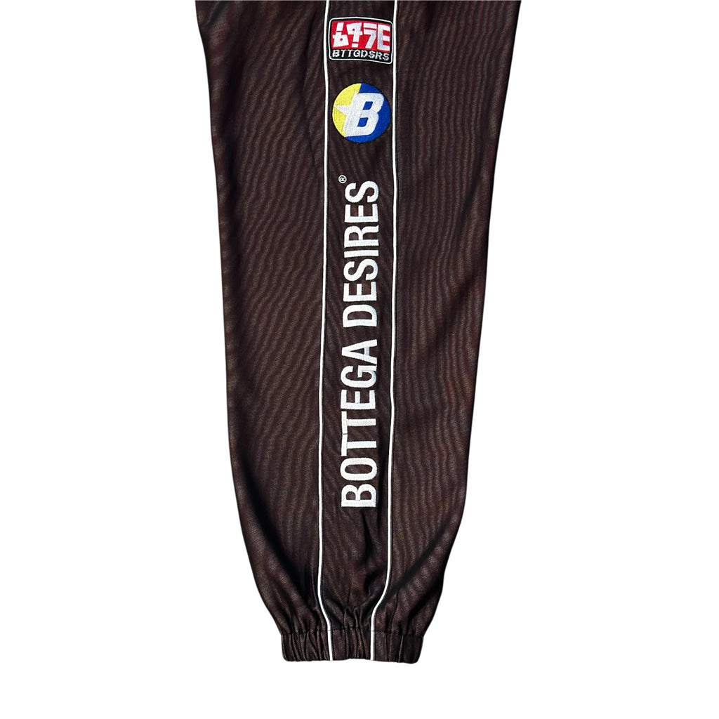 Bottega Desires Race Tracksuit Sweatpants