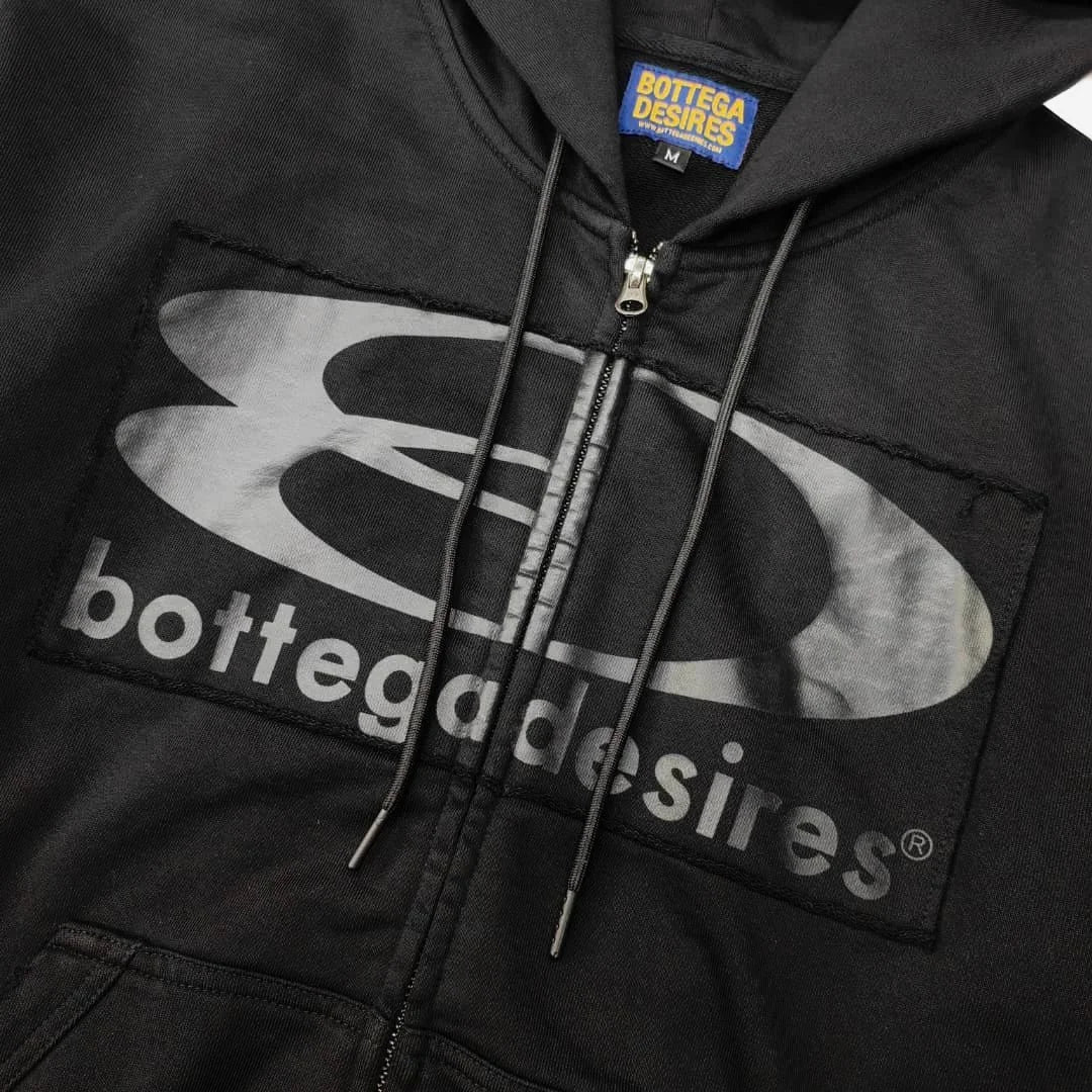 Bottega Desires Tech Jacket – Black
