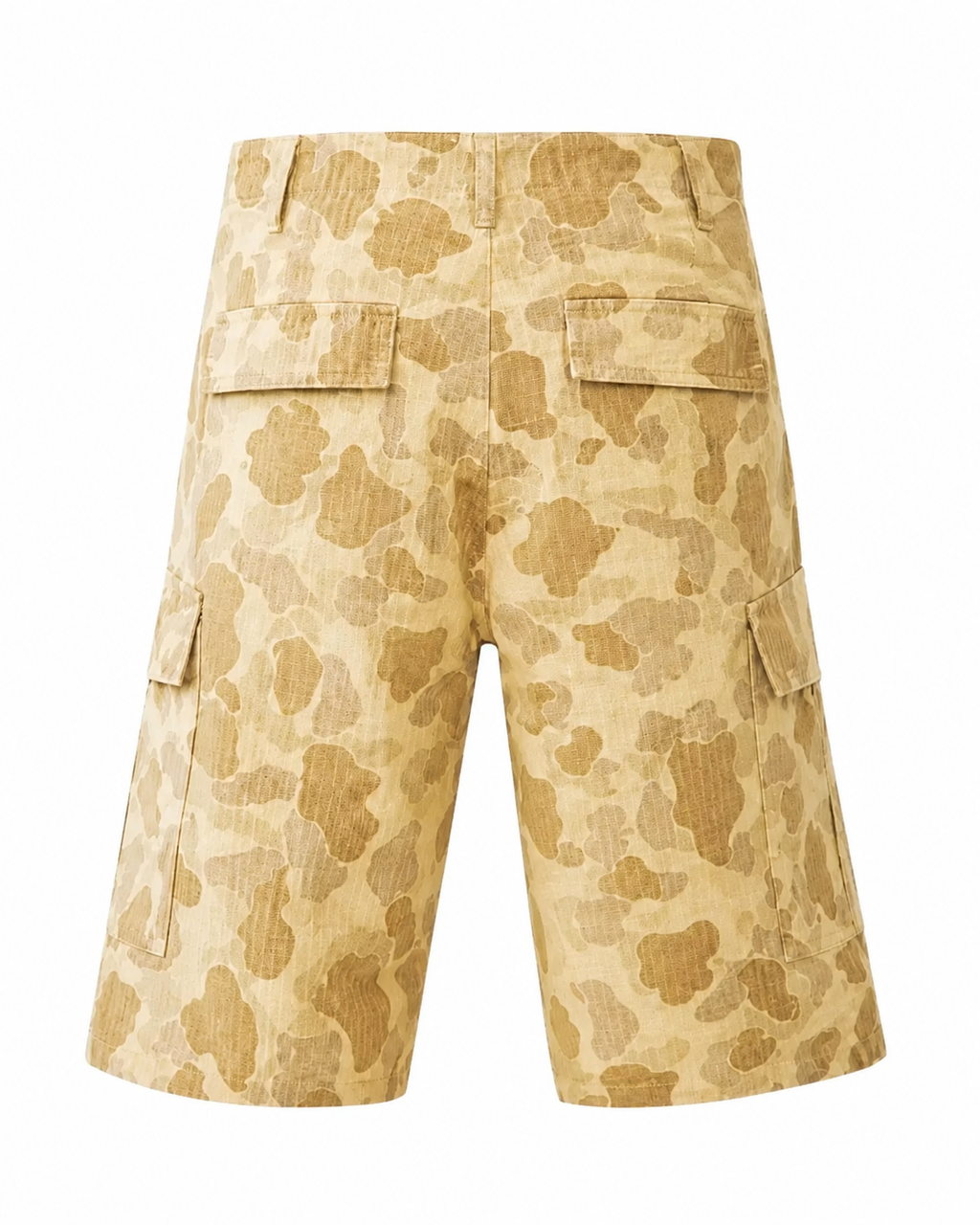 Bottega Desires Casual Camo Cargo Shorts for Men