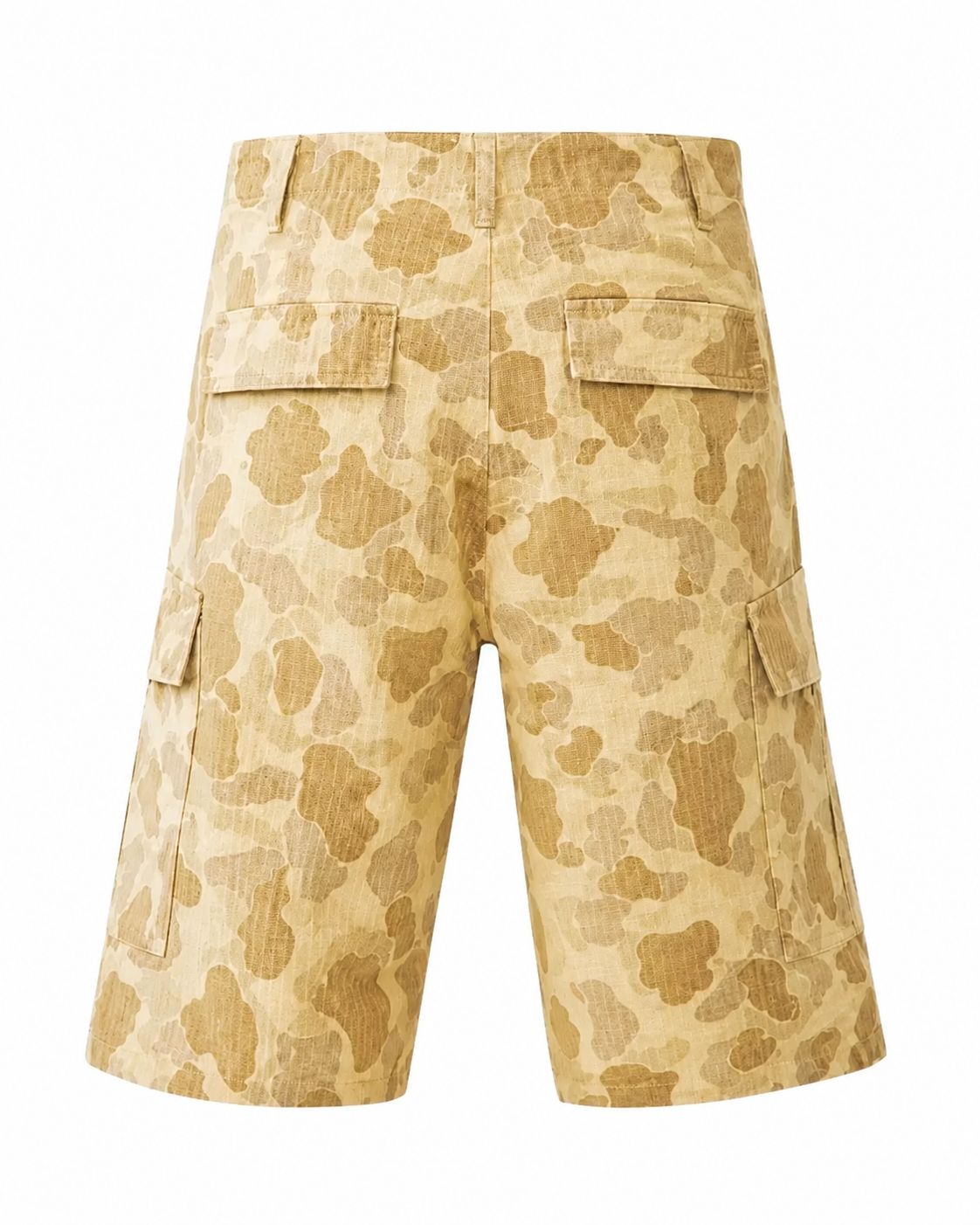 Bottega Desires Casual Camo Cargo Shorts for Men