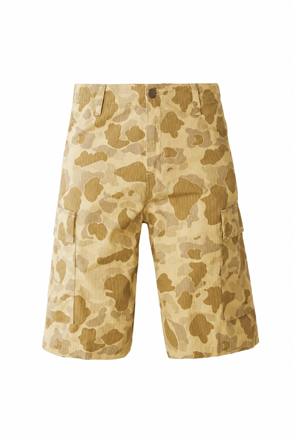 Bottega Desires Casual Camo Cargo Shorts for Men