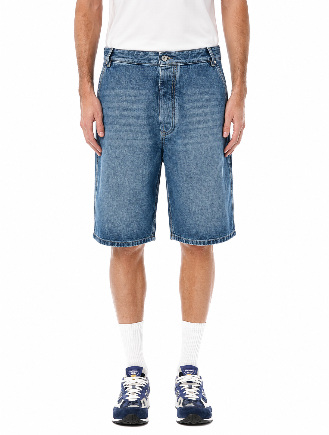 Bottega Desires Multi Pocket Camo Cargo Shorts