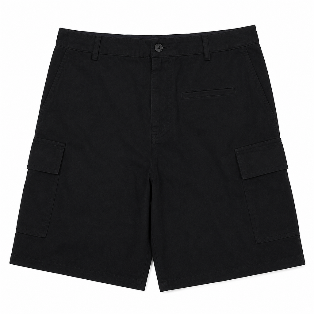 Bottega Desires Relaxed Fit Camo Cargo Shorts