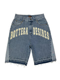 BOTTEGA DESIRES DENIM SHORTS (BLUE)