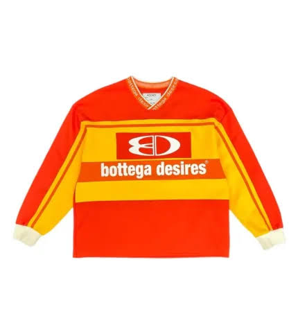 BOTTEGA DESIRES HOCKEY LONG SLEEVE JERSEY (RED)