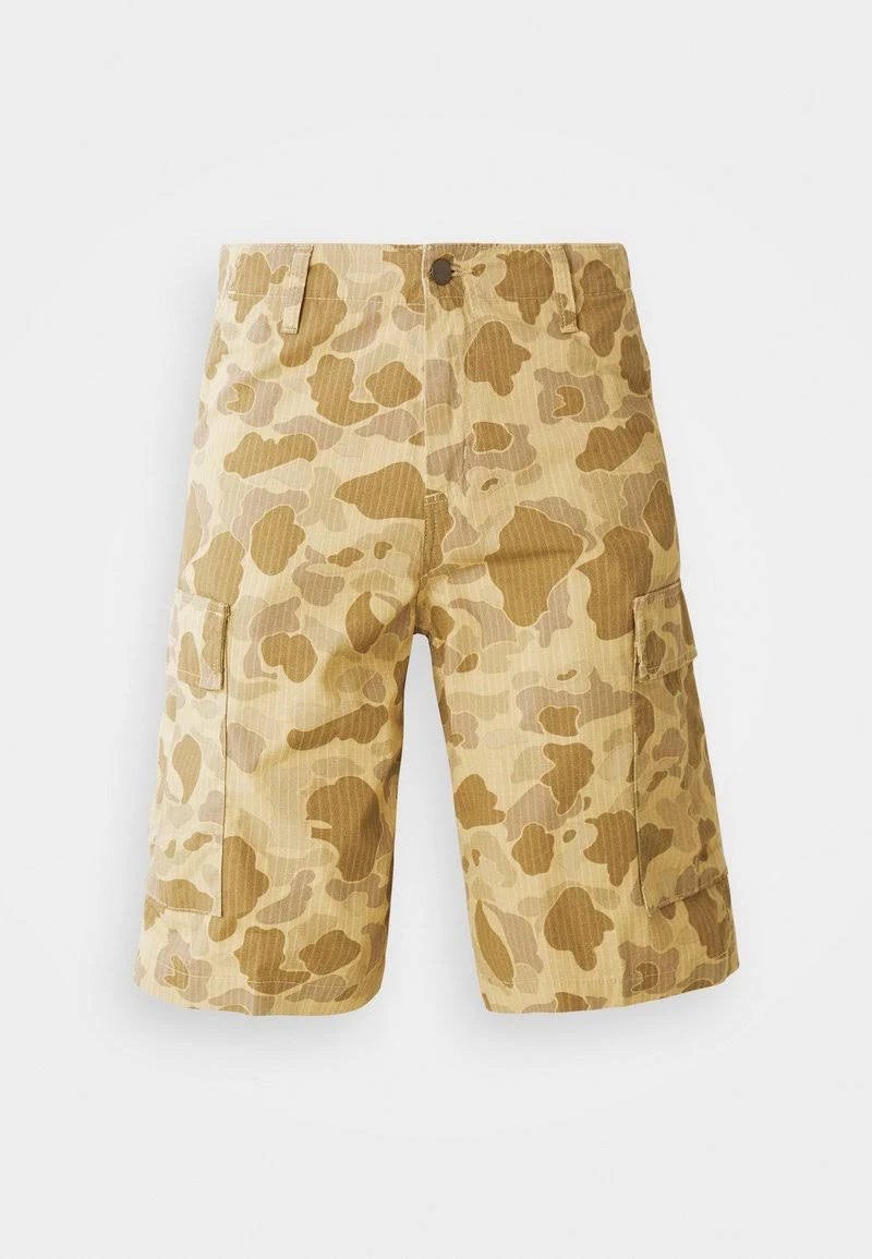 Bottega Desires Casual Camo Cargo Shorts for Men