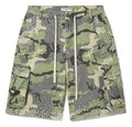 Bottega Desires Army Camo Cargo Shorts