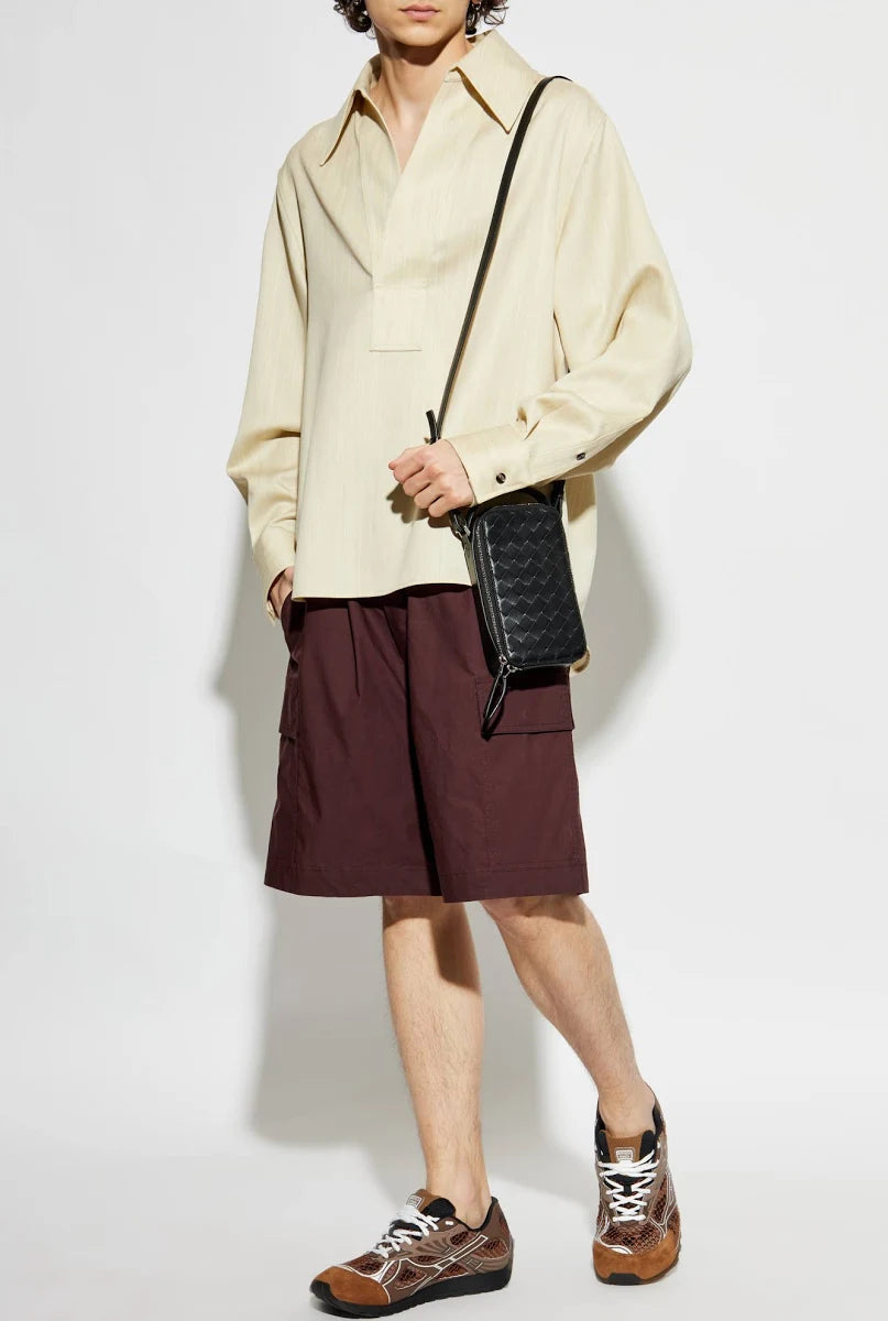 Bottega Desires Men’s Cargo Shorts Camo Print