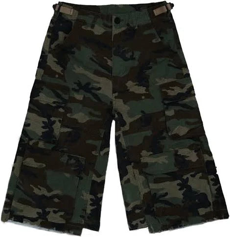 Bottega Desires Men’s Camo Cargo Shorts